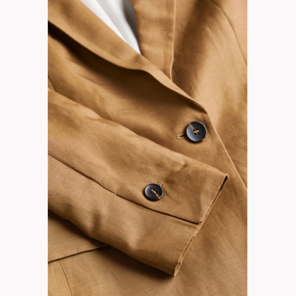 h & m • linen blazer - Picture 5 of 6